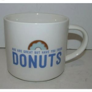 Abs Are Great But have you Tried Donuts? Novelty Coffee Mug Tea Mug Drink Mug